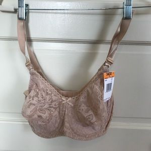 Bali 34dd 34E nude lace bra